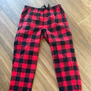 Flannel pajama bottoms